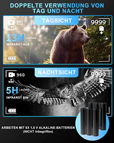 Nachtsichtgerät, TKWSER 1280P 7-Stufiger Anwendung
